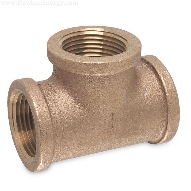 1" Bronze Tee FPT