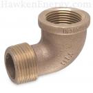 1" Brass Street Elbow 90 degrees